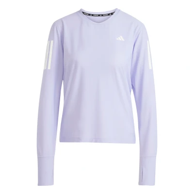 Afbeelding van adidas Performance Longsleeve, Dames, Maat: Large, Violet tone