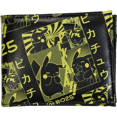 Afbeelding van Pokémon Pikachu Manga All over Print Bifold Portemonnee