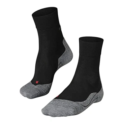 Afbeelding van Hardloopsokken Falke Men RU4 Wool Black Mix Schoenmaat 39 41
