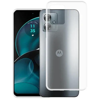 Afbeelding van Just in Case TPU Back Cover Transparant Motorola Moto G14