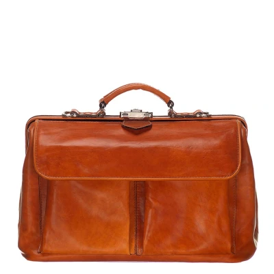 Afbeelding van Mutsaers The Doctor 15&#039;&#039; Dokterstas cognac Laptoptas