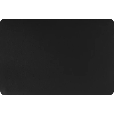 Afbeelding van Atmosphera Placemat set van 4 Lederlook Zwart 45 x 30 cm Onderleggers