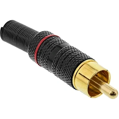 Afbeelding van InLine® 99110Q RCA stekker soldeerversie