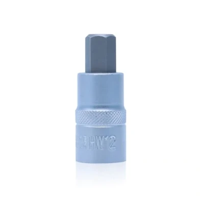 Afbeelding van CCLIFE Dopsleutelinzetstukken, zeskantige huls, binnenzeskantige adapter 12 mm, stalen CRV dopsleutels, dopsleutels