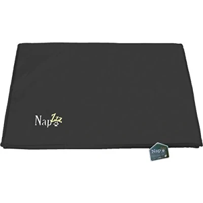 Afbeelding van Nap&#039;zzz draadkooikussen waterproof zwart 120x74x5 cm Gebr. de Boon