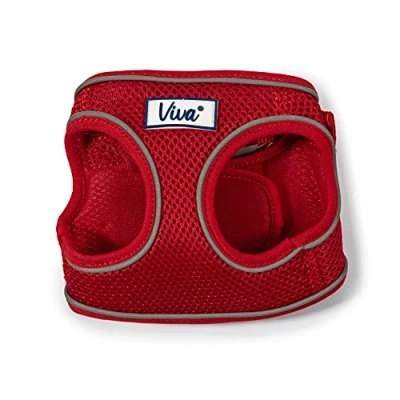 Afbeelding van Fluval Step In Mesh Hondentuig X Small Rood, 1 kg