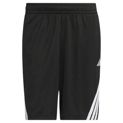 Afbeelding van adidas Performance Legends 3 Stripes Basketbalshort Heren Zwart M 7&quot;