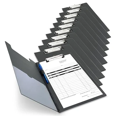 Afbeelding van Rapesco 1520A Business Pack: 10 Klembordmappen, A4+, Zwart
