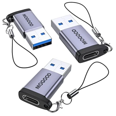 Afbeelding van USB C Vrouwelijk naar A Mannelijke Adapter Lader Connector voor Apple MagSafe Watch 7/8 aan Muurplug Laderkabel Power Converter Compatibel met iPhone 14 Plus Pro iWatch AirPods CarPlay