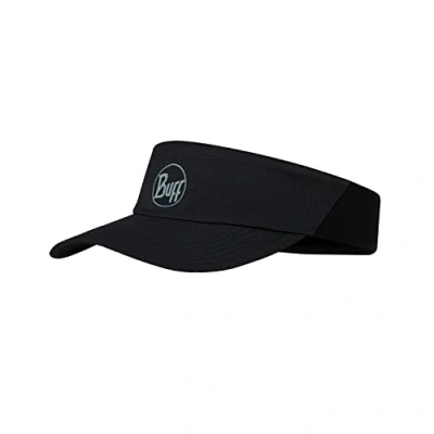 Afbeelding van Buff Volwassenen Solid Go Vizier Elastisch Verstelbaar Running Cap Zwart SM