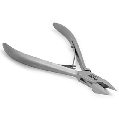 Afbeelding van Nagelknipper Hoektang voor Ingegroeide Teennagel Behandelen bij Mannen Blizzard Kniptang Set Duits Gesmeed 13 cm Professionele Nagelschaar Rechte Spitse Bek Nagelkniptang Pedicure