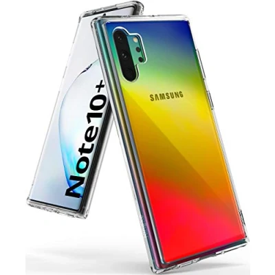 Afbeelding van Ringke Fusion Compatibel met Samsung Galaxy Note 10 Plus Case, Transparant Schokbestendig Bumper Hoesje Clear