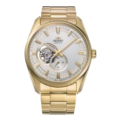 Afbeelding van Orient casual horloge RA AR0007S10B, Zilver Grijs,