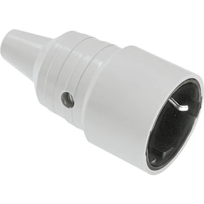 Afbeelding van Bachmann 912.971 Koppeling met randaarde Kunststof 250 V Grijs IP20