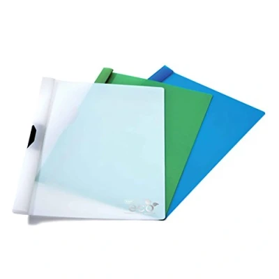 Afbeelding van Rapesco 1100 ECO Klemmap, A4, Diverse Kleuren, Set van 10