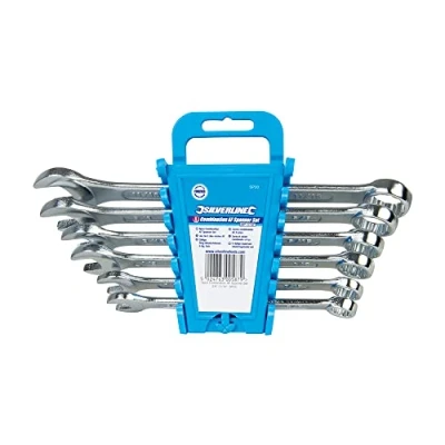 Afbeelding van Silverline Steekringsleutel Set Imperiaal 3/8 t/m 11/16 inch 6 delig