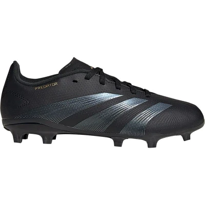 Afbeelding van adidas Performance Predator League FG Unisex Voetbalschoenen met Kunststof noppen voor kinderen, Maat: 32, Core black/carbon/gold metallic