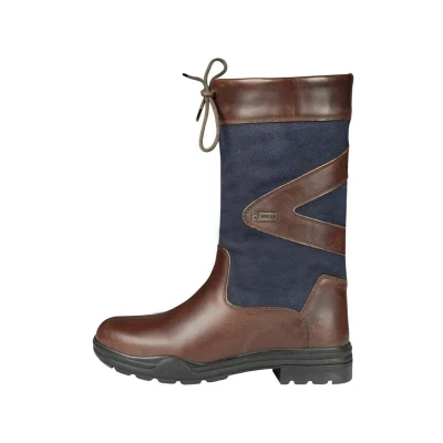 Afbeelding van Horka Greenwich 146270 Outdoorlaars Camel Maat 42 Onbeveiligd Wollen Voering Unisex Leer en Suede Waterdicht Membraan TPR Rubberen Zool