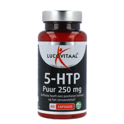 Afbeelding van Lucovitaal 5 HTP puur 250mg vegan 60 capsules