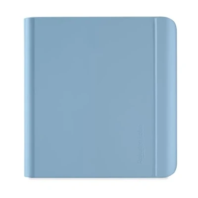 Afbeelding van Kobo Libra Colour SleepCover Hoes met stylus Dusk Blue Sleep/Wake technologie Ingebouwde 2 weg standaard Veganistisch leer Compatibel 7&quot; eReader