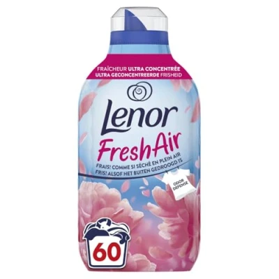 Afbeelding van Lenor Wasverzachter Fresh Air Bloesem 60 Wasbeurten 840 ml