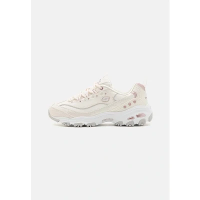 Afbeelding van Skechers Sport D&#039;LITES Sneakers laag white/lavender, Dames, Maat: 37, White/lavender Imitatieleer/ textiel