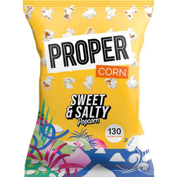 Afbeelding van Propercorn Popcorn sweet &amp; salty 90 g