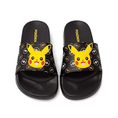 Afbeelding van Pokemon Sliders Jongens Kinderen Pikachu Sandalen Strand Doucheschoenen Slippers 36 EU