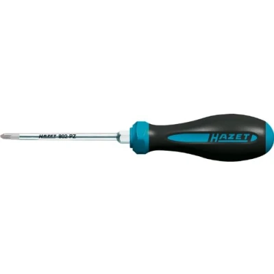 Afbeelding van HAZET 802 PZ3 Werkplaats Kruiskop schroevendraaier PZ 3 Koplengte: 150 mm DIN ISO 8764 1, 2