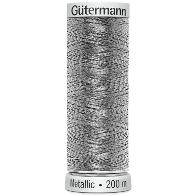 Afbeelding van Gutermann Metallic Machine Borduurgaren, 200m, Kleur 7009 ZILVER