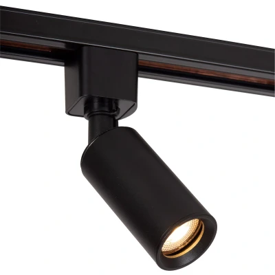 Afbeelding van Lucide TRACK RITMO Railspot 1 fase Railsysteem / Railverlichting 1xGU10 MR11 Zwart (Uitbreiding)