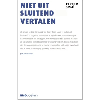 Afbeelding van Niet uitsluitend vertalen (Paperback)