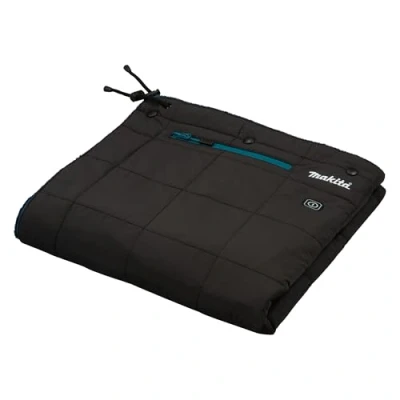 Afbeelding van Makita DCB200A Verwarmde deken zwart inclusief lxt adapter, verlengkabel en opbergtas, in doos