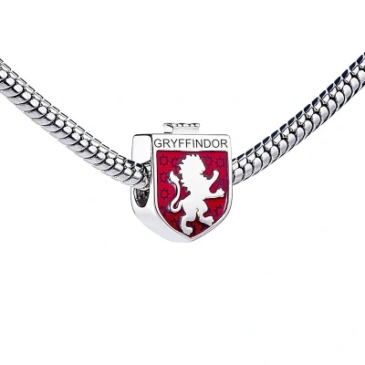 Afbeelding van Harry Potter Sterling Silver Gryffindor House Shield Spacer Bead