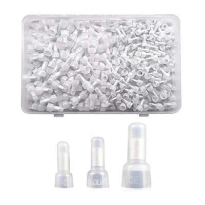 Afbeelding van YIXISI 300 Stuks Connectoren met Gesloten Uiteinde, Aansluitset voor Krimpdop Nylon, 3 Modellen, 22 16/16 14/12 10 AWG