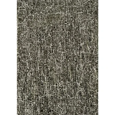 Afbeelding van Décopatch Papier No. 469 Verpakking van 20 vellen (395 x 298 mm, ideaal voor uw papiermachés) zwart, craquelé