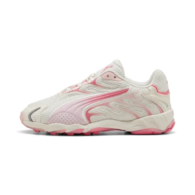 Afbeelding van Puma Inhale Unisex Sneakers laag, Maat: 35.5, Warm white magic rose Kunststof/ textiel