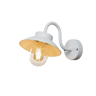 Afbeelding van Konstsmide Vega Mini 417 250 Buitenlamp (wand), Wandlamp Spaarlamp, Gloeilamp, LED E27 Wit