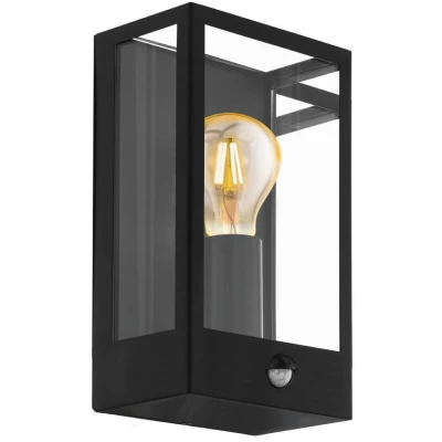 Afbeelding van Eglo Wandlamp Alamonte Buitenverlichting Zwart