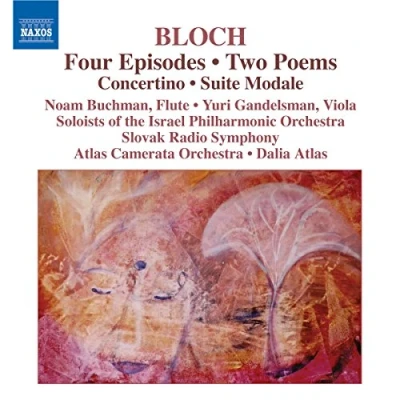 Afbeelding van Noam Buchmann,Slovak Radio Symphony, Atlas Camarate Orchestra, Dalia Bloch: 4 Episodes / Concertino (CD)