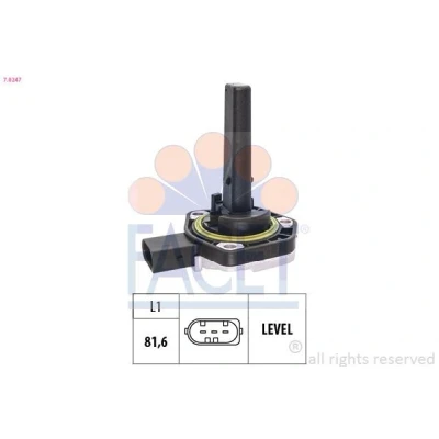Afbeelding van Sensor, motoroliepeil FACET 7.0247