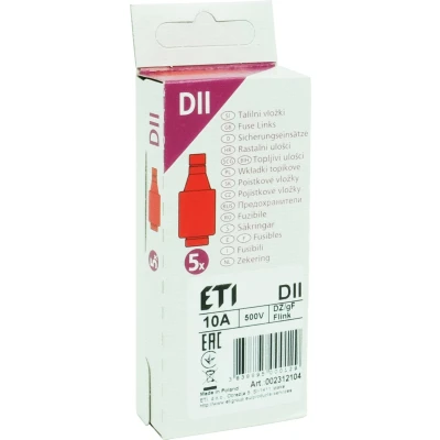 Afbeelding van Smeltzekering Q link (Snel, 10A, 5 stuks, Rood)