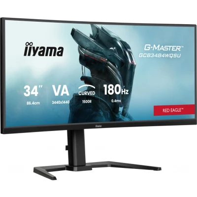 Afbeelding van iiyama iiya 34 L GCB3484WQSU B1 180Hz QHD VA