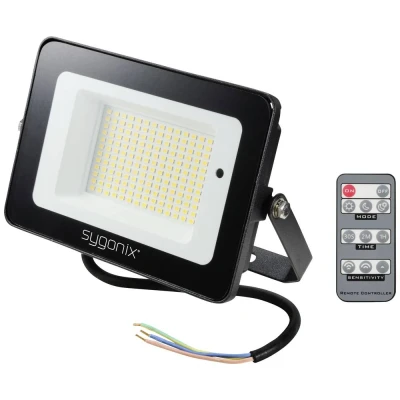 Afbeelding van Sygonix SY 5995284 LED buitenschijnwerper met bewegingsmelder Energielabel: C (A G) 30 W Neutraalwit