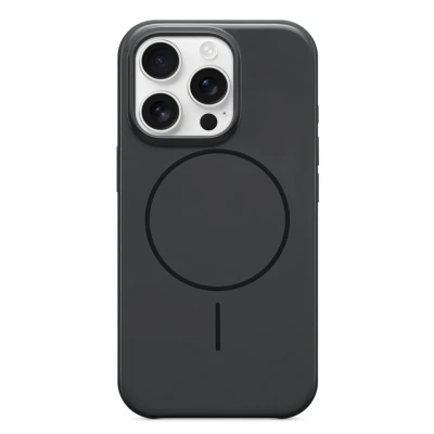 Afbeelding van Beats case voor iPhone 16 Pro MagSafe, krasbestendige beschermingscase, dun en licht, voering van microvezel middernacht