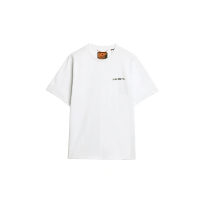 Afbeelding van Superdry TECH Tshirt basic, Heren, Maat: Medium, Brilliant white