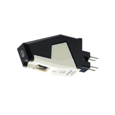 Afbeelding van Audio Technica AT85EP vervangende cartridge Elliptische stylus met P bevestiging (zwart/wit)