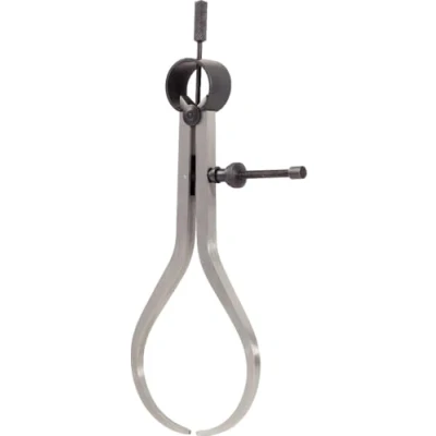 Afbeelding van KS Tools 300.0427 Precisie krompasser met veer en fijninstelling, 235mm