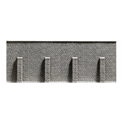 Afbeelding van NOCH 34856 PROFI plus N Steunmuur Hardschuim model, Geverfd