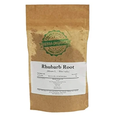 Afbeelding van Herba Organica Rabarber Wortel Rheum L / Rhubarb Root (50g)